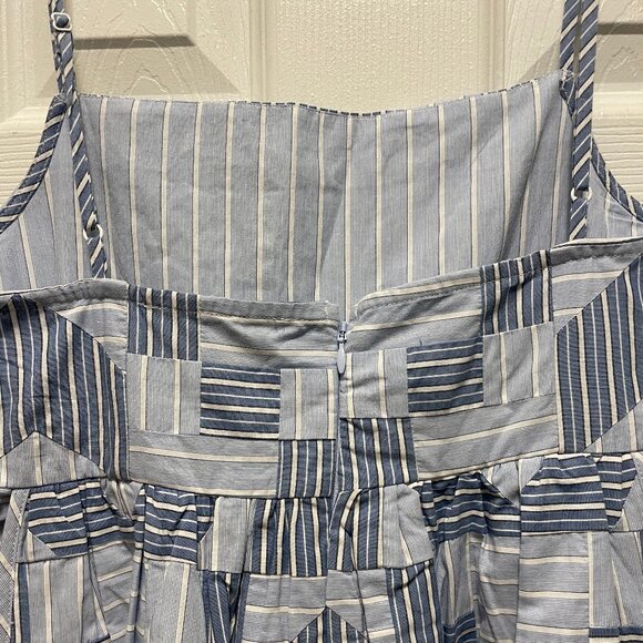 Sea | Helmi Striped Shirting Midi Dress - Picture 13 of 16